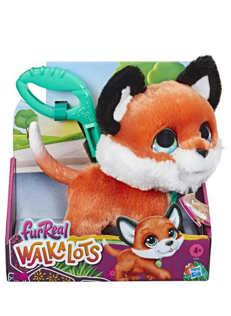 فور ريل لعبة FurReal Walkalots Big Wags Fox التفاعلية من القطيفة | حيوان أليف إلكتروني مع مقود للأطفال | لعبة المشي الممتعة للأعمار من 3 سنوات فما فوق | رفيق محبوب للأطفال | لعبة الحيوانات الأليفة للعب الأدوار والأنشطة - Image 3